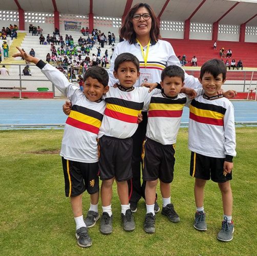 El colegio Santa Clara presente en la Copa.