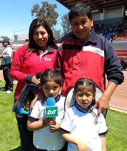 El equipo del colegio Galileano presente en el torneo.