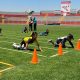 Alumnas disputaron las pruebas con gran destreza.