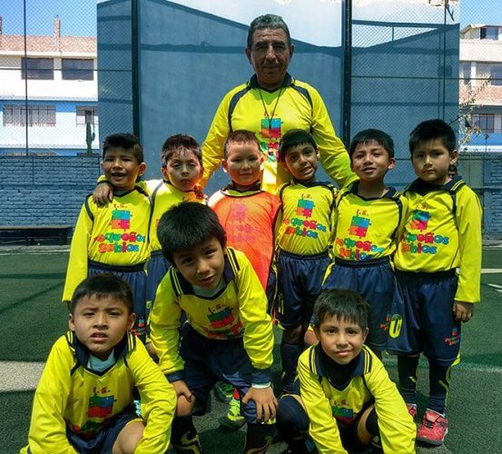 Los alumnos del jardín Pequeños Sabios.