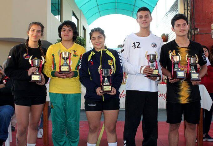 Los mejores deportistas de este campeonato.