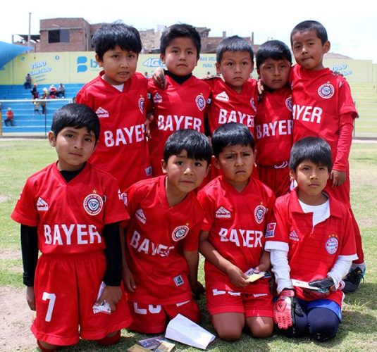 Bayer Miraflores categoría sub-6 se dio un festín.