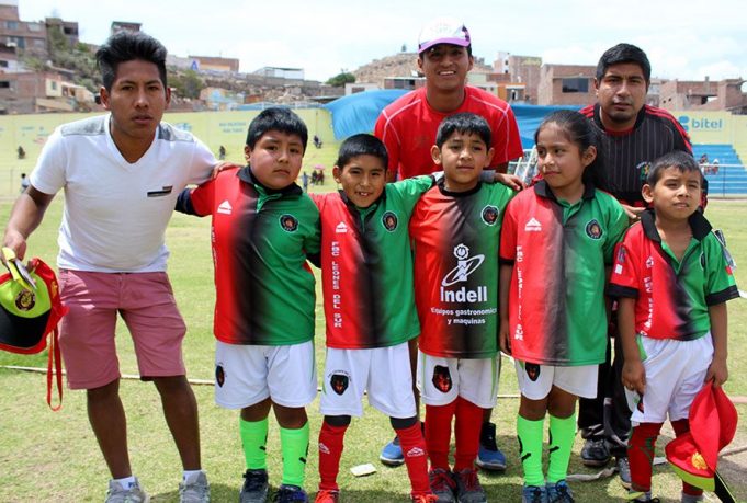 Leones del Sur categoría sub-8 no pudo ganar en esta jornada.