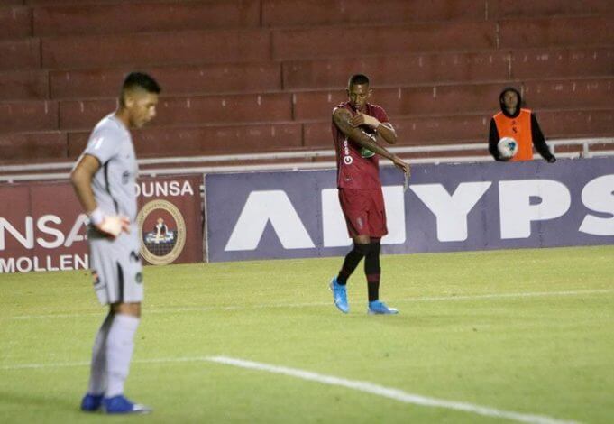 Vidales marcó su quinto gol en el Descentralizado.