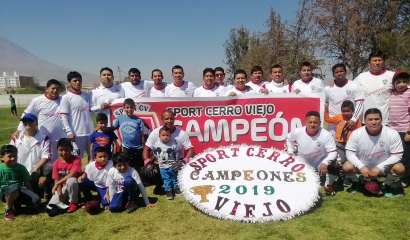 Sport Cerro Viejo gritó campeón en Cerro Colorado.