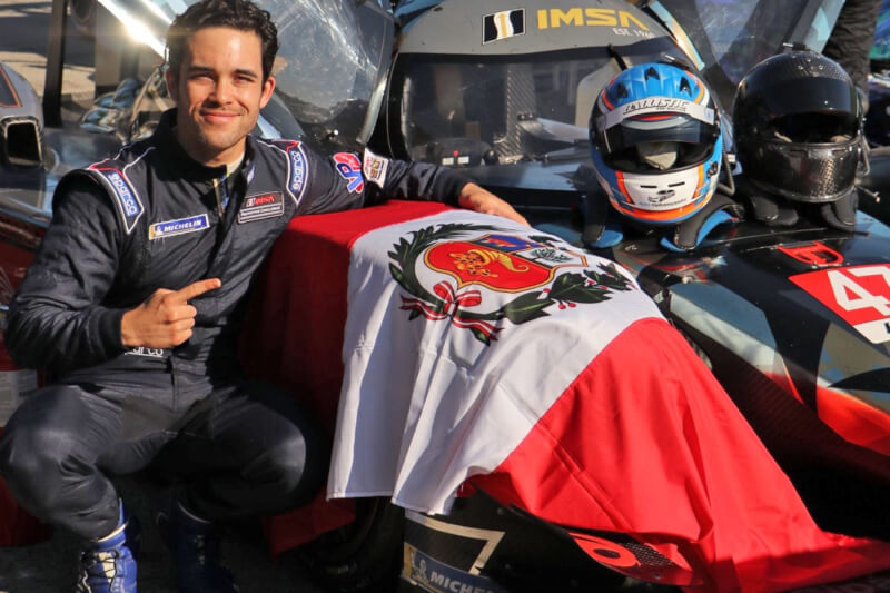Rodrigo Pflucker escribió en lo más alto su nombre en las competencias automovilísticas en Estados Unidos.