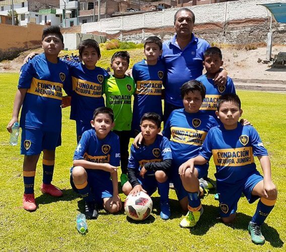 Boca Arequipa de la sub-10 representa a Sachaca.