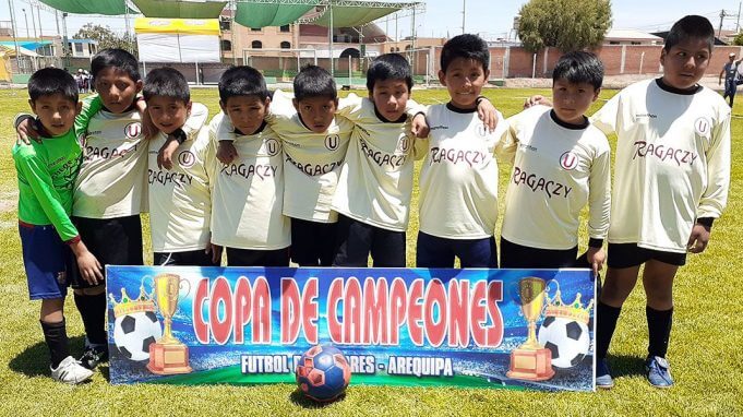 Niños con mucho talento de club Lolo Fernández.