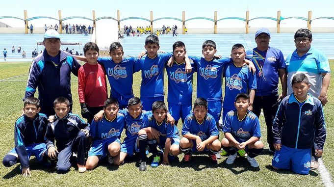 Colegio Grupo Omega tiene un buen plantel de jugadores.