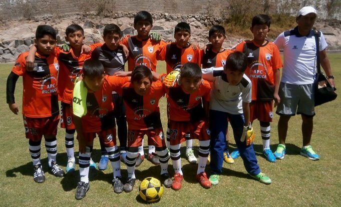 Escuela de Fútbol Pachuca llegó desde Cerro Colorado.