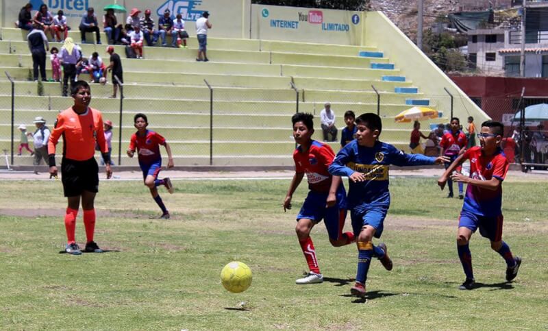 En Miraflores se juega segunda fecha de etapa provincial del campeonato de menores "Creciendo con el fútbol".