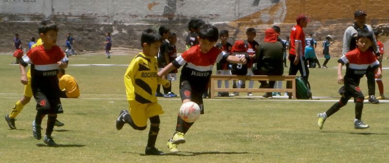 menores. Primera fecha de Creciendo con el Fútbol