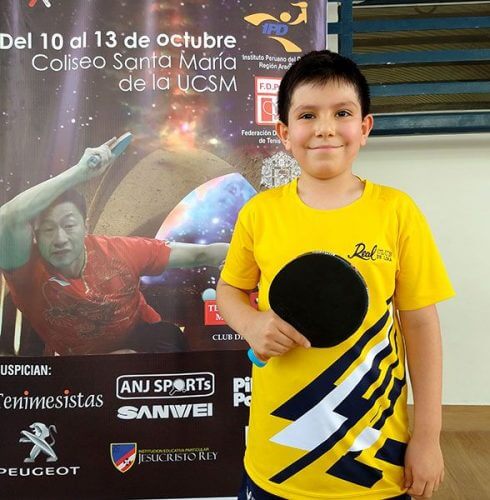 Adrián Gutiérrez de la categoría 9.