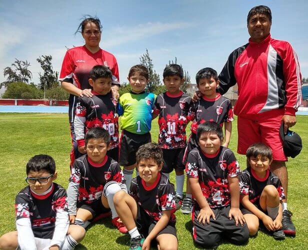 Los alumnos del colegio Alexander Fleming.