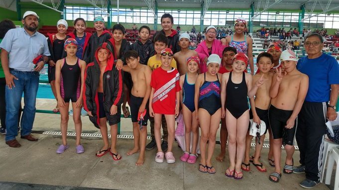 Los deportistas del Club Internacional de Arequipa.