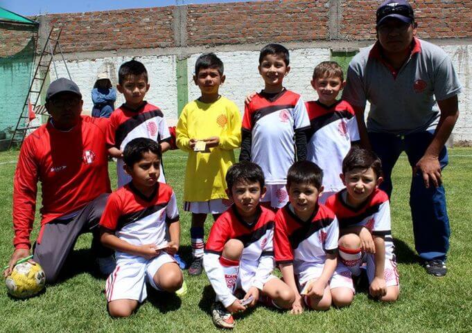 Club Internacional categoría sub-6 luchó su encuentro.