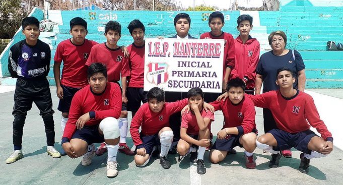 El colegio Nanterre de Cerro Colorado da amplio apoyo a sus deportistas.