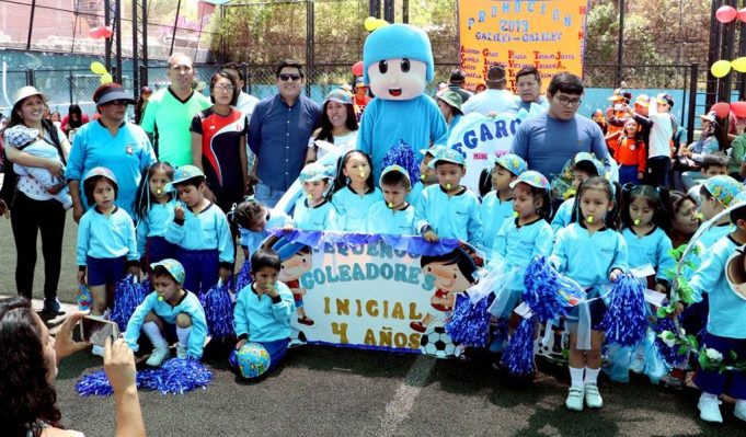 Los pequeños se prepararon de la mejor manera. 