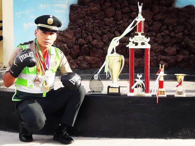 Christian “Travieso” Ticona en la recta final de su preparación para nacional de boxeo.