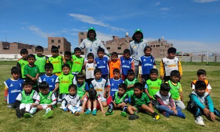TRABAJO. Comenzaron los entrenamientos en las academias de menores del Sportivo Huracán