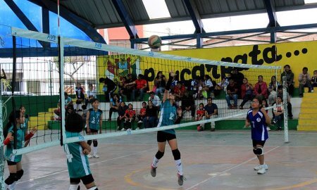 Fin de semana de vóley en Paucarpata.