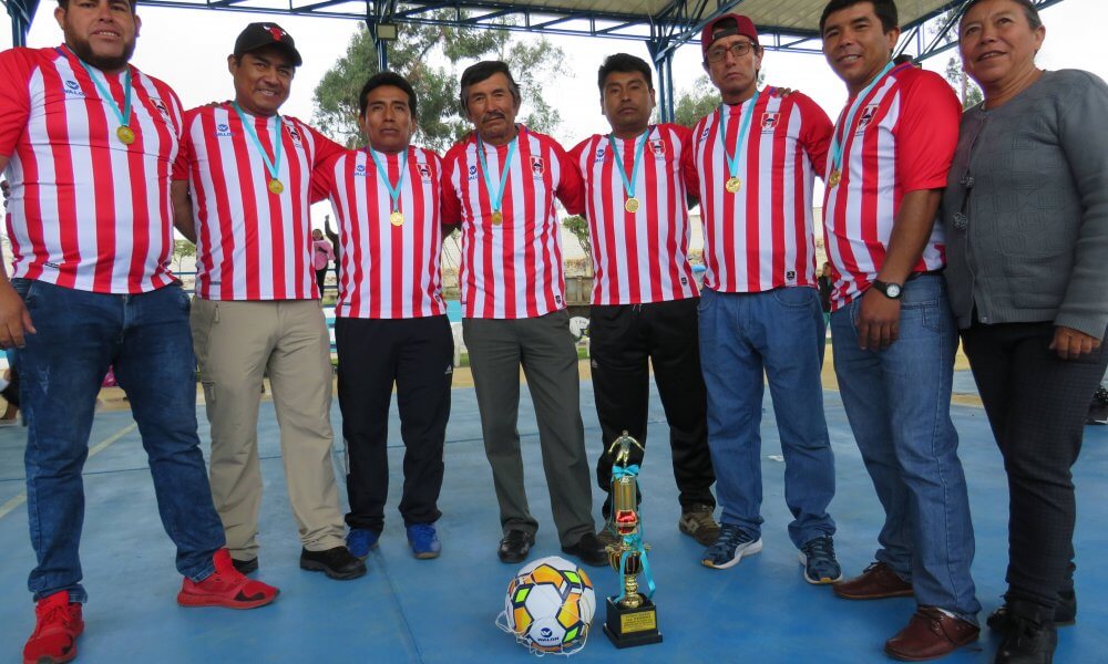 Anexo de Yanayaco, campeón de fútbol sénior.