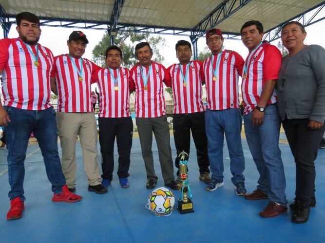 Anexo de Yanayaco, campeón de fútbol sénior.