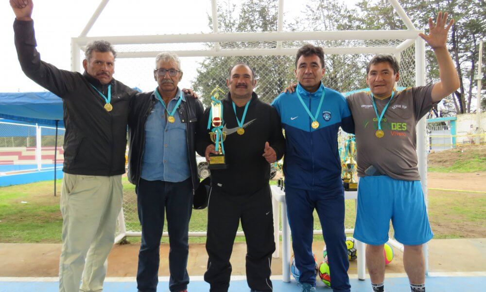 En fútbol máster, campeonó la escuadra de Cultural.