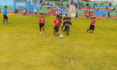 emocionantes. Partidos de semifinales del Torneo de Fútbol de Menores de Paucarpata se jugaron en el sector Progresista.