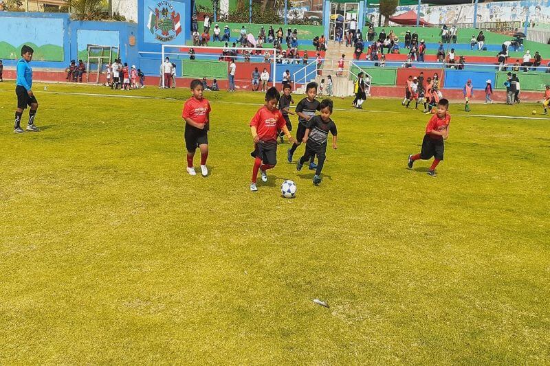 emocionantes. Partidos de semifinales del Torneo de Fútbol de Menores de Paucarpata se jugaron en el sector Progresista.