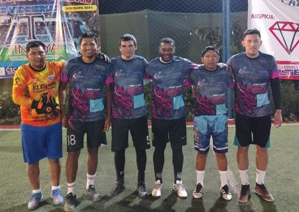 La representación de Vidriería Alcántara con mucha pasión.